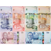 (146) ** PNew (PN73-PN78) Belize - 2,5,10,20,50 & 100 Dollars (2025) (6 Notes)